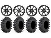 STI HD4 14 Wheels Black 30 Outback Max Tires Arctic Cat TBX TRV MudPro