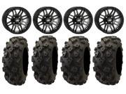 ITP SS316 14 Wheels Black Ops 26 Black Diamond Tires Arctic Cat TBX TRV MudPro