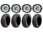 ITP SS316 14 Wheels Machined 28 Reptile Tires Arctic Cat TBX TRV MudPro