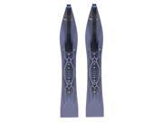 Pair of Gray Curve XS Snowmobile Skis w Black Loops [XS505200]