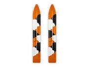 Pair of Orange/Black/White Urban Camo Slydog Trail 6 Pair of Orange/Black/White Urban Camo Slydog Trail 6