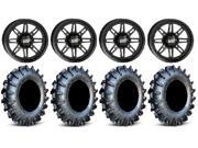 ITP SS216 14 Wheels Black Ops 28 MotoBoss Tires Sportsman RZR Ranger