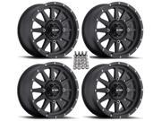 Method Standard ATV UTV Wheels Rims Black 14 Sportsman 550 850 1000