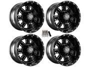 Madjax 12 Transformer Black Golf Cart Wheels Rims 3 4 E Z GO Club Car