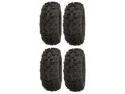 Full set of Sedona Mud Rebel R T 6ply 30x10 15 ATV Tires 4