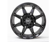 STI HD6 Matte Black ATV Wheel 14x7 4 156 4 3 [14HD613]