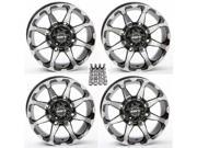 STI HD6 ATV Wheels Rims Machined 12 Honda Rincon Yamaha Rhino Kawasaki Brute Force Suzuki KingQuad