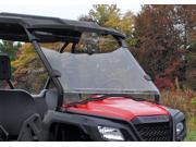 Super ATV Honda Pioneer 500 All Scratch Resistant Full Windshield