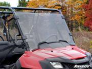 Super ATV Honda Pioneer 700 All Scratch Resistant Full Windshield