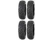 Full set of STI Roctane XS Radial 8ply 31x10R 17 ATV Tires 4