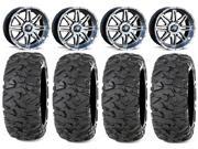 MSA DT Vibe 14 ATV Wheels 30 Roctane XS Tires Sportsman RZR Ranger