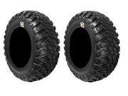 Pair of GBC Kanati Mongrel 10ply DOT ATV Tires [27x9 14] 2