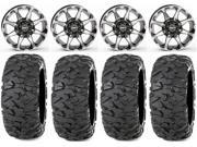 STI HD6 14 Wheels Machined 30 Roctane XS Tires Honda Pioneer