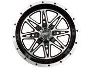 Sedona Badlands ATV Wheel Machined Black [12x7] 4 110 2 5 [570 1201]
