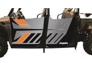 Dragonfire Racing Titanium Door Graphics Polaris Ranger Crew 570 900