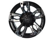 Madjax Velocity Golf Wheel Machined Black [14x7] 4 4 3 4 [19 044]