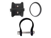 Axia Alloys Black Universal GPS iPod iPhone Surface Mount 1.875 Clamp