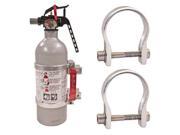 Axia Alloys Silver Release Mount 2lb Silver Kidde Extinguisher 1.625 Clamps