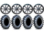 MSA Lok 16 ATV Wheels 34 MotoBoss Tires Sportsman 550 850 1000