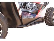 Dragonfire Racing RockSolid Black Rock Sliders Arctic Cat Wildcat Trail Sport