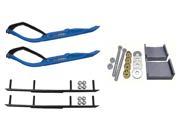 C A Pro Blue Trail X Snowmobile Skis Complete Kit Ski Doo S Chassis DSA