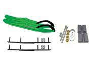 C A Pro Green XCS Snowmobile Skis Complete Kit Arctic Cat 2012 Viper 2014 Except 2016 Procross