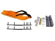 C A Pro Orange XCS Snowmobile Skis Complete Kit Yamaha Phazer FX Nytro Wishbone