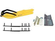 C A Pro Yellow BX Snowmobile Skis Complete Kit Polaris Pro Ride Chassis Rush 2012 13