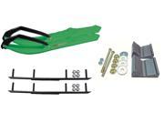 C A Pro Green BX Snowmobile Skis Complete Kit Polaris Pro Ride Chassis Rush 2012 13
