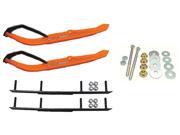 C A Pro Orange MTX Snowmobile Skis Complete Kit Ski Doo ZX[ADSA] REV RT XPXM 2000 Newer