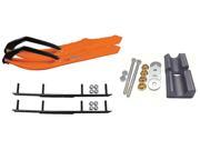 C A Pro Orange BX Snowmobile Skis Complete Kit Yamaha Phazer FX Nytro Wishbone