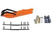 C A Pro Orange BX Snowmobile Skis Complete Kit Arctic Cat 2009 and ALL 2010 11