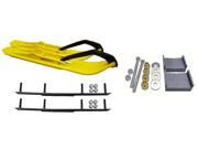 C A Pro Yellow XCS Snowmobile Skis Complete Kit Ski Doo S Chassis DSA