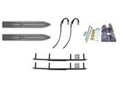 Slydog Gray Trail 6 Snowmobile Skis Complete Kit Yamaha Trailing Arm Suspension Apex Vector