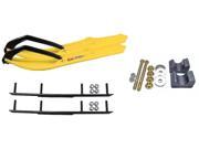 C A Pro Yellow BX Snowmobile Skis Complete Kit Arctic Cat 2009 and ALL 2010 11