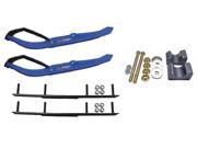 C A Pro Blue MTX Snowmobile Skis Complete Kit Arctic Cat 2009 and ALL 2010 11