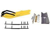 C A Pro Yellow BX Snowmobile Skis Complete Kit Polaris Pro Ride Chassis Rush 2010 11
