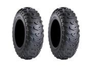 Pair of Carlisle Trail Wolf 3ply ATV Tires 22x10 10 2