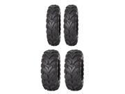 Full set of STI Outback HT 6ply 25x8 12 and 25x10 12 ATV Tires 4