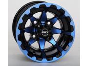 STI HD6 Radiant Blue Black Golf Wheel 10x7 4 4 3 4 [10HD604 BLU]