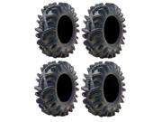 Full set of Super ATV Terminator 6ply ATV Mud Tires 29.5x10 14 4