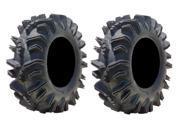 Pair of Super ATV Terminator 6ply ATV Mud Tires 34x10 15 2