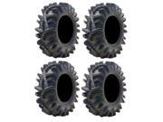 Full set of Super ATV Terminator 6ply ATV Mud Tires 35x10.5 16 4