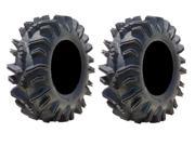 Pair of Super ATV Terminator 6ply ATV Mud Tires 28x10 14 2