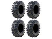 Full set of Super ATV Terminator 6ply ATV Mud Tires 26.5x10 14 4