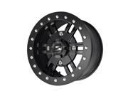 Super ATV Healy Fast Beadlock ATV Wheel Satin Black [18x7] 4 137 5 2