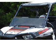 Super ATV Polaris RZR 1000 Turbo Scratch Resistant Light Tint Half Windshield