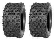 Pair of QuadBoss QBT739 4ply ATV Tires [22x11 9] 2