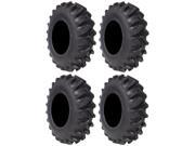 Full set of Interco Interforce R1 27x7.5 12 6ply ATV Mud Tires 4