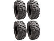 Full set of STI Roctane XD Kevlar Radial 8ply 30x10R 14 ATV Tires 4